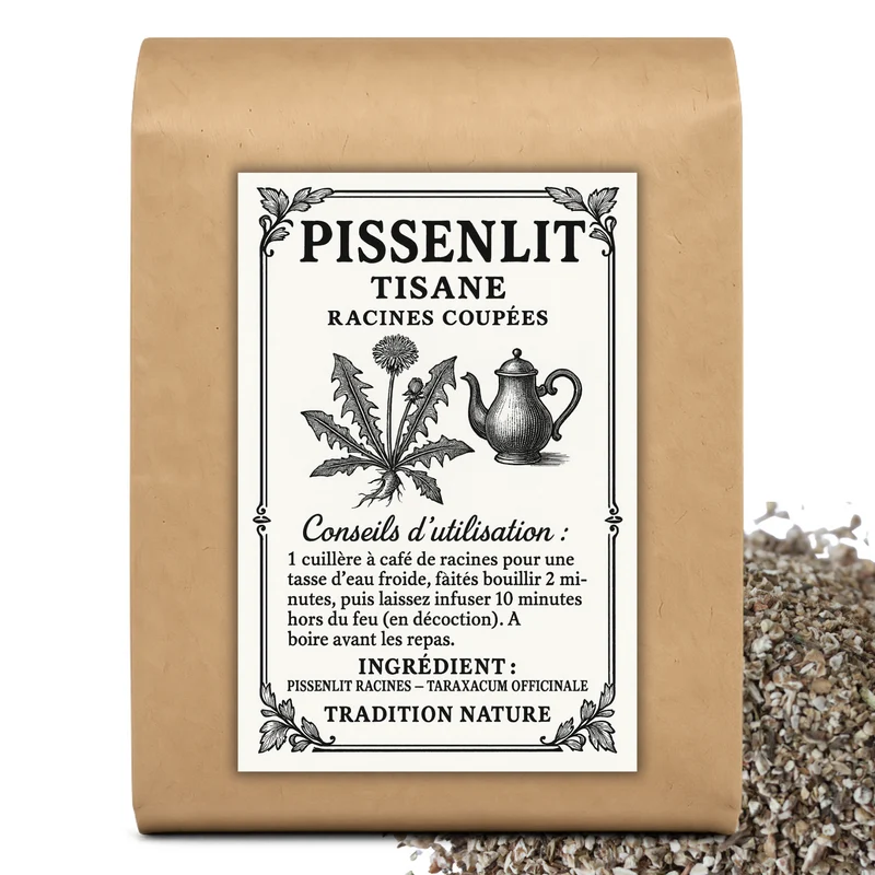 Tisane Pissenlit | Racine coupée
