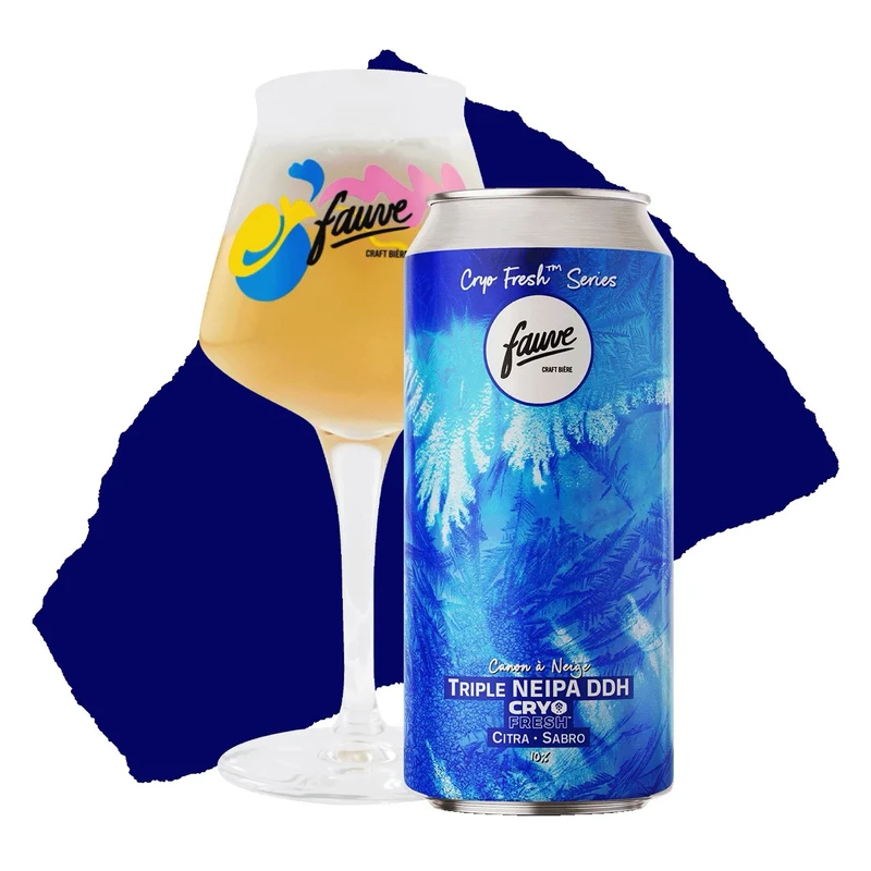 Canon à Neige - Triple NEIPA DDH - Cryo Fresh Citra, Sabro - 44cL