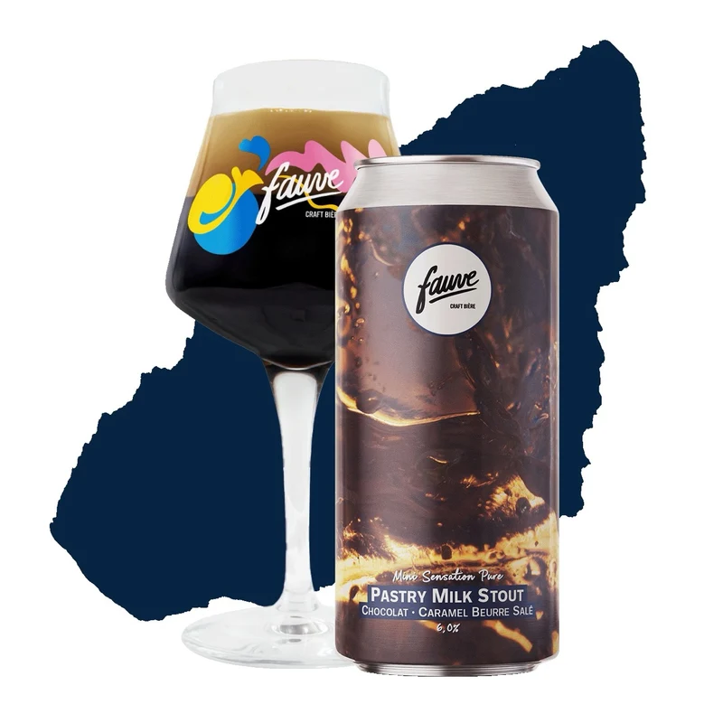 Mini Sensation Pure - Pastry Milk Stout - Chocolat, Caramel Beurre Salé - 44cL
