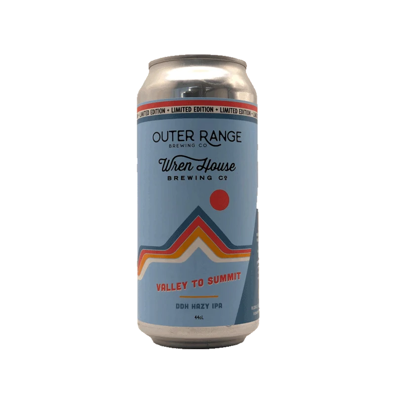 Outer Range French Alps collab' Wren House Brewing - Valley To Summit 44cl | DDH Hazy IPA