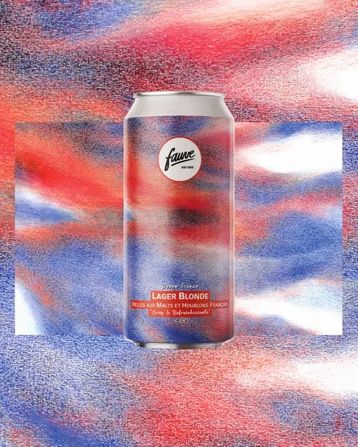 Douce France - Lager Française (de style Helles) aux malts et houblons français - 44cL