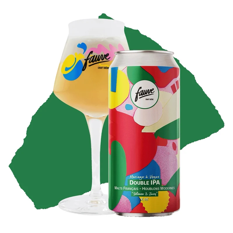 Mariage à Vegas - Double NEIPA - Malts Français et Houblons Modernes : Krush, Mosaic et Talus - 44cL