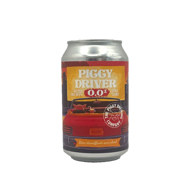 Piggy Brewing - Piggy Driver 0,0% 33cl | NEIPA sans alcool