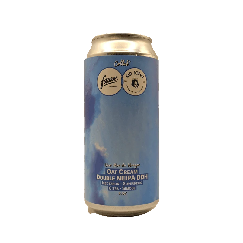 Fauve collab' Sir John - Une Mer de Nuage 44cl | Oat Cream Double NEIPA DDH