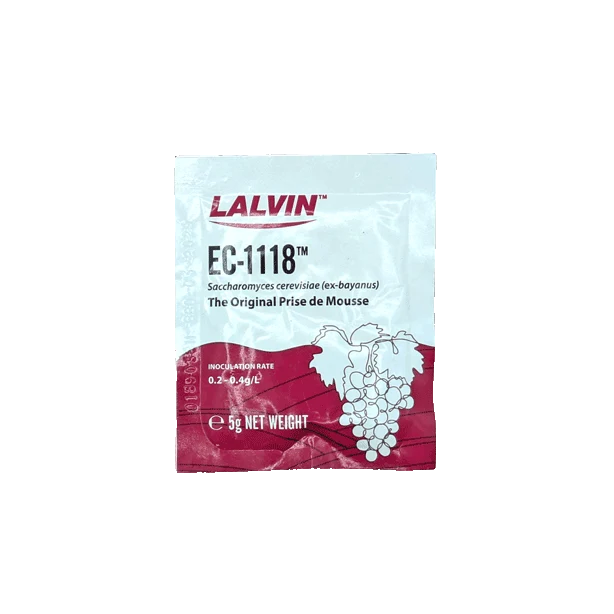 Levure de Vin - Lalvin EC-1118 Lallemand - 5g