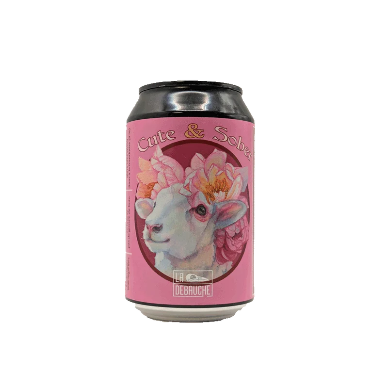 La Débauche - Cute & Sober 33cl | Sour Framboise sans alcool