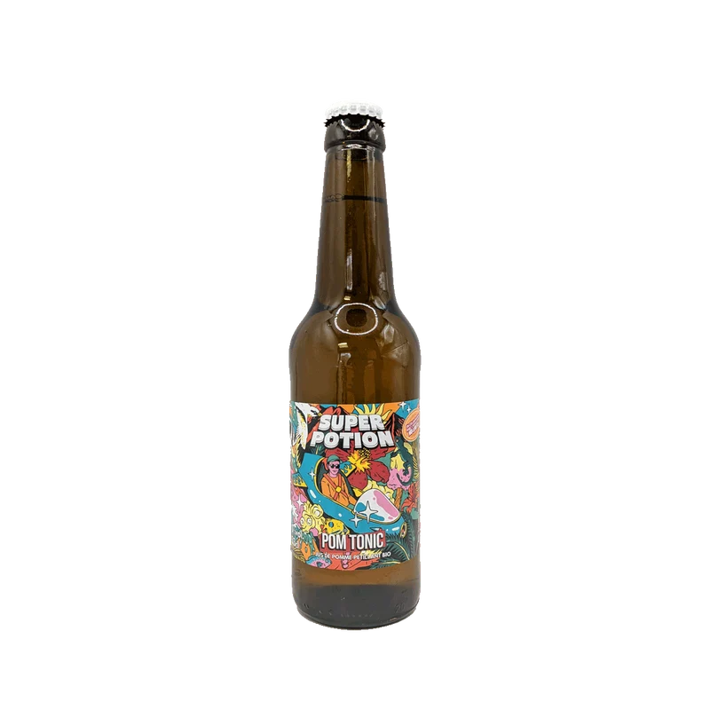 Super Potion - Jus de pomme pétillant sans alcool 33cl - Ti Lõ