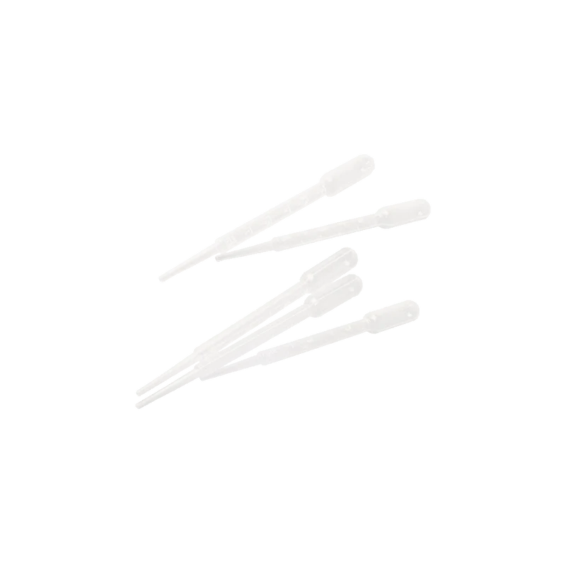 Pipette plastique 3 ml - 5 pièces