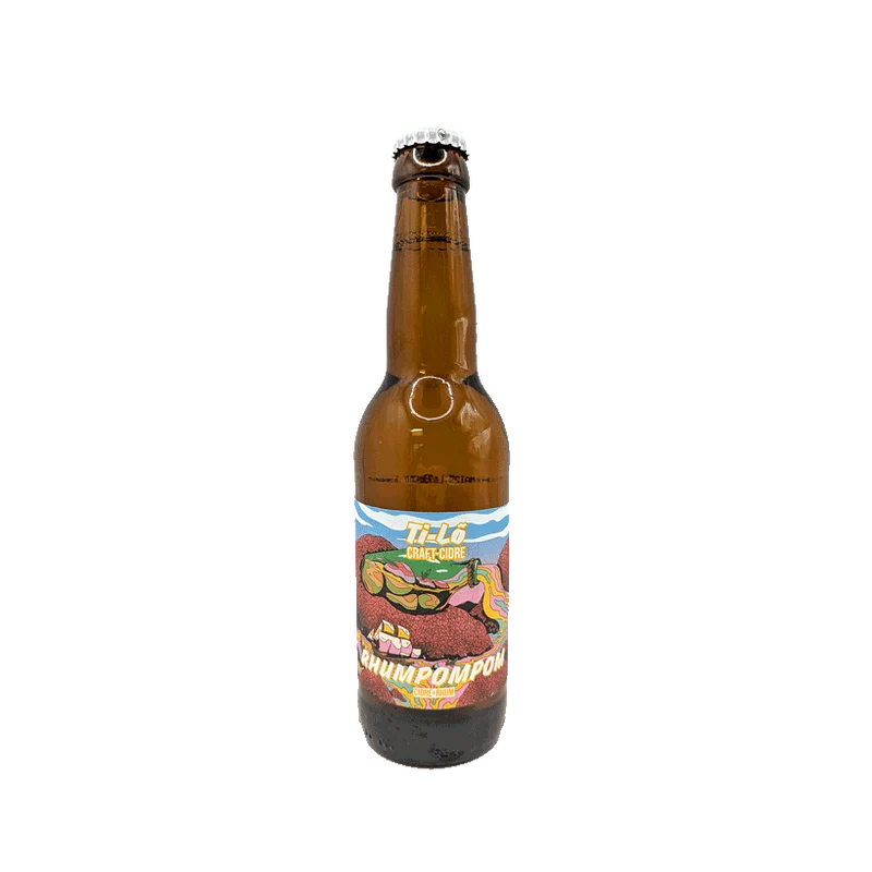 Cidre Rhum POM POM BIO 33cl - Ti Lõ