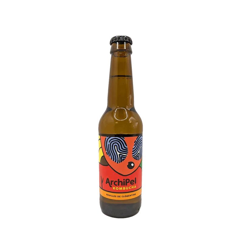 Archipel - Kombucha Clémentine BIO 33cl