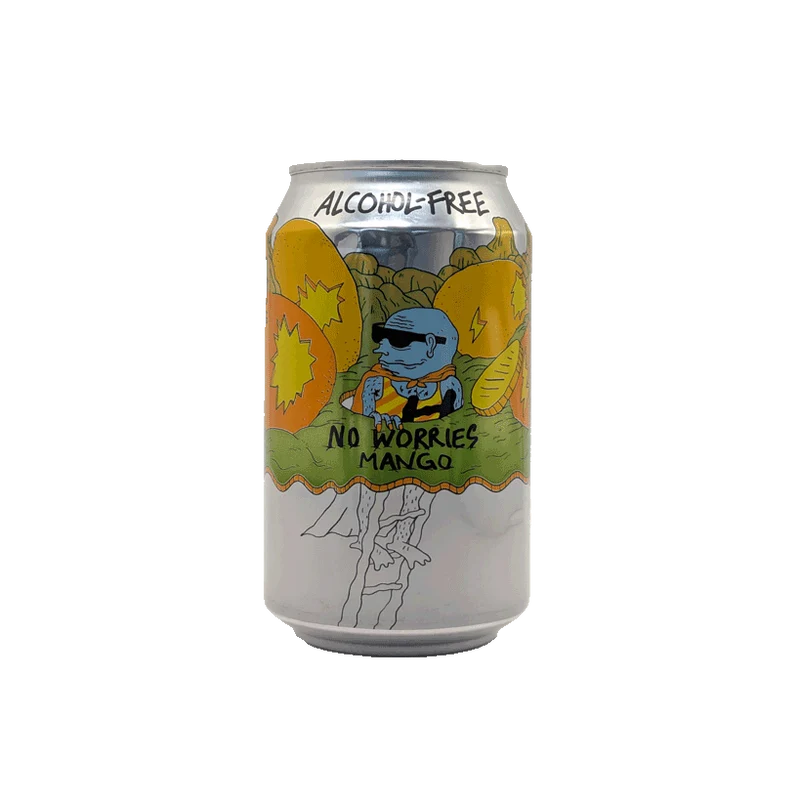 Lervig - NO WORRIES Mango - 33cl | IPA Mangue sans alcool