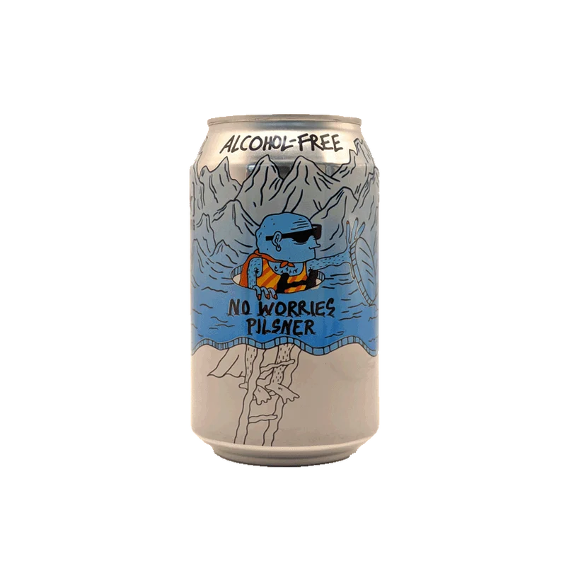 Lervig - NO WORRIES Pilsner - 33cl | Pilsner sans alcool
