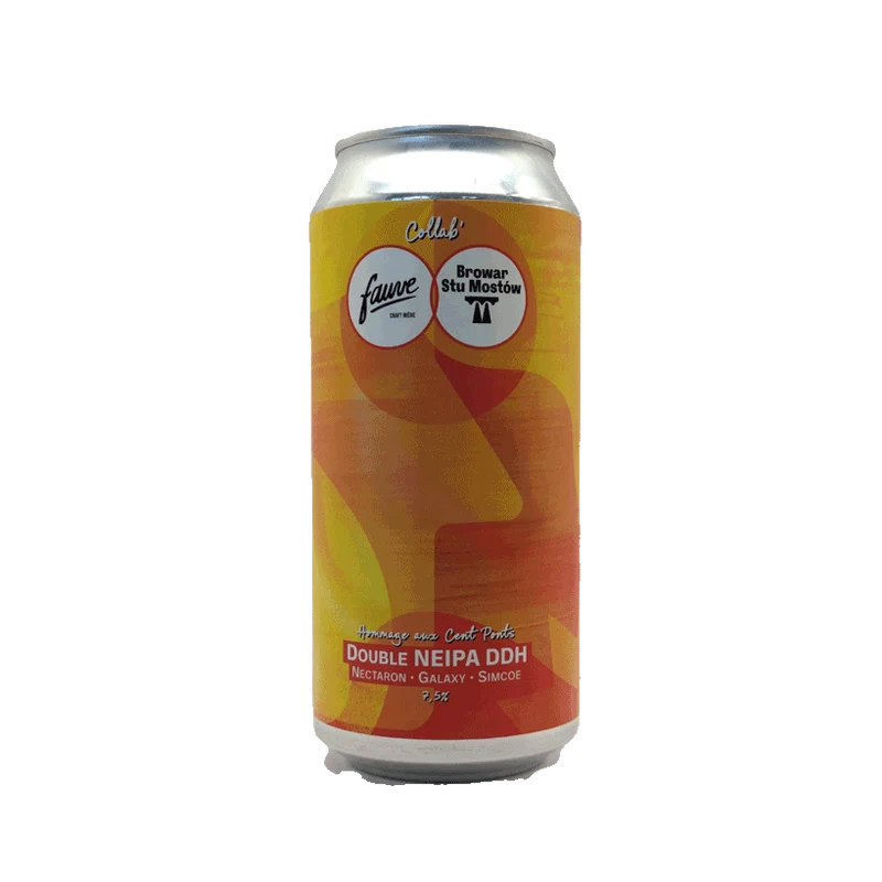 Fauve collab' Browar Stu Mostow - Hommage aux Cent Ponts 44cl | Double NEIPA DDH