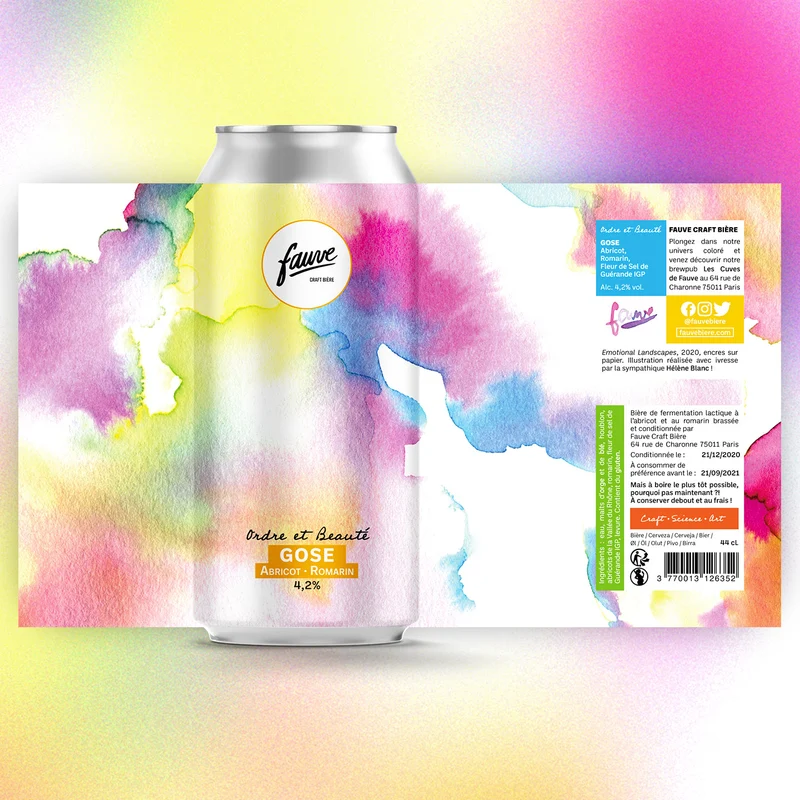 Ordre et Beauté - Gose Abricot Romarin