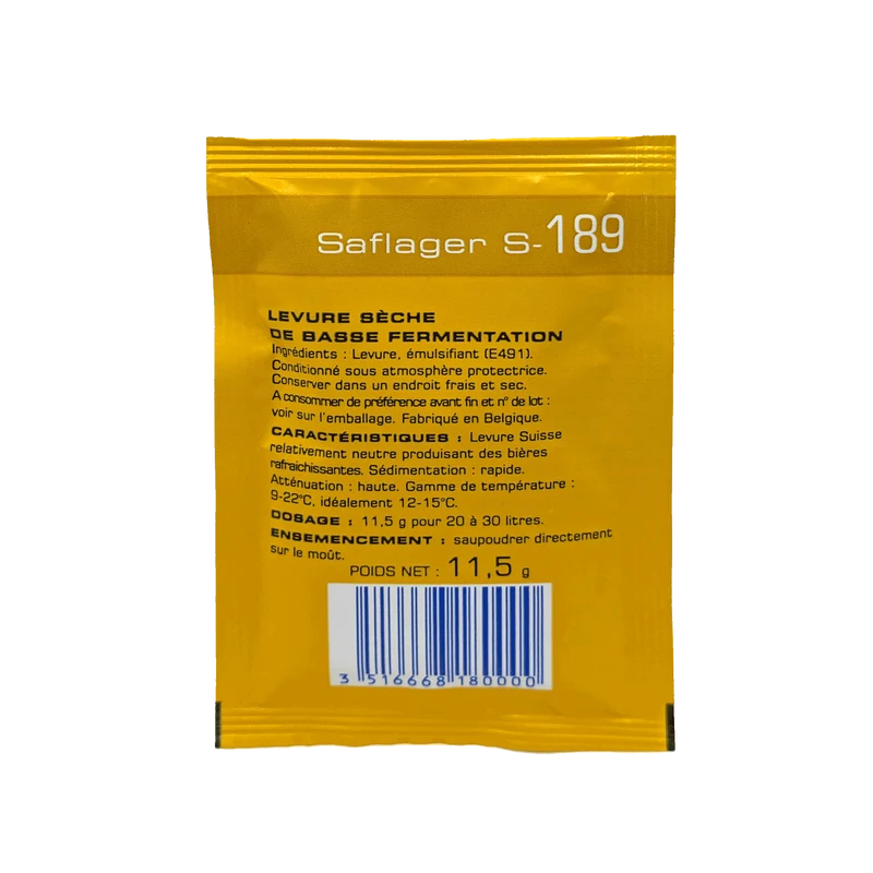 SafLager S-189 Fermentis - 11.5g