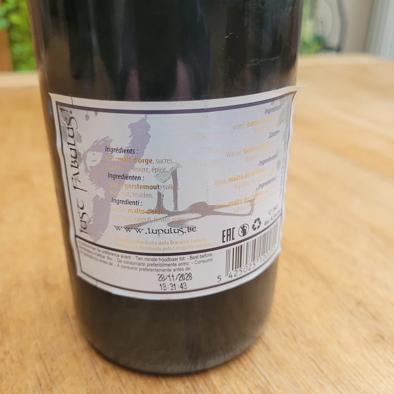 Lupulus Hibernatus - Brasserie Lupulus - 75cl