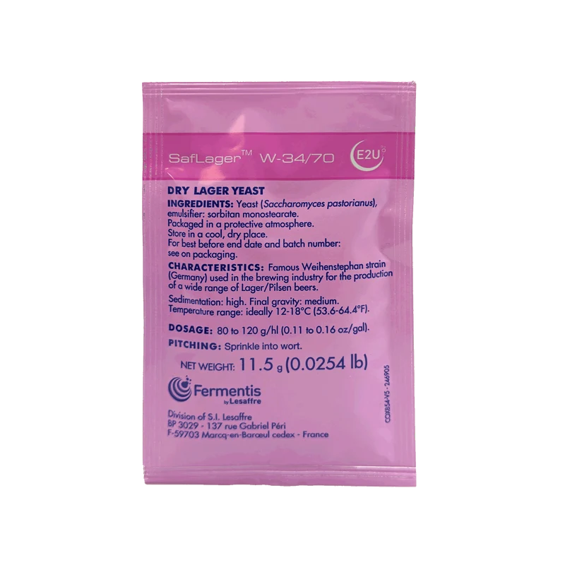 SafLager W-34/70 Fermentis - 11.5g