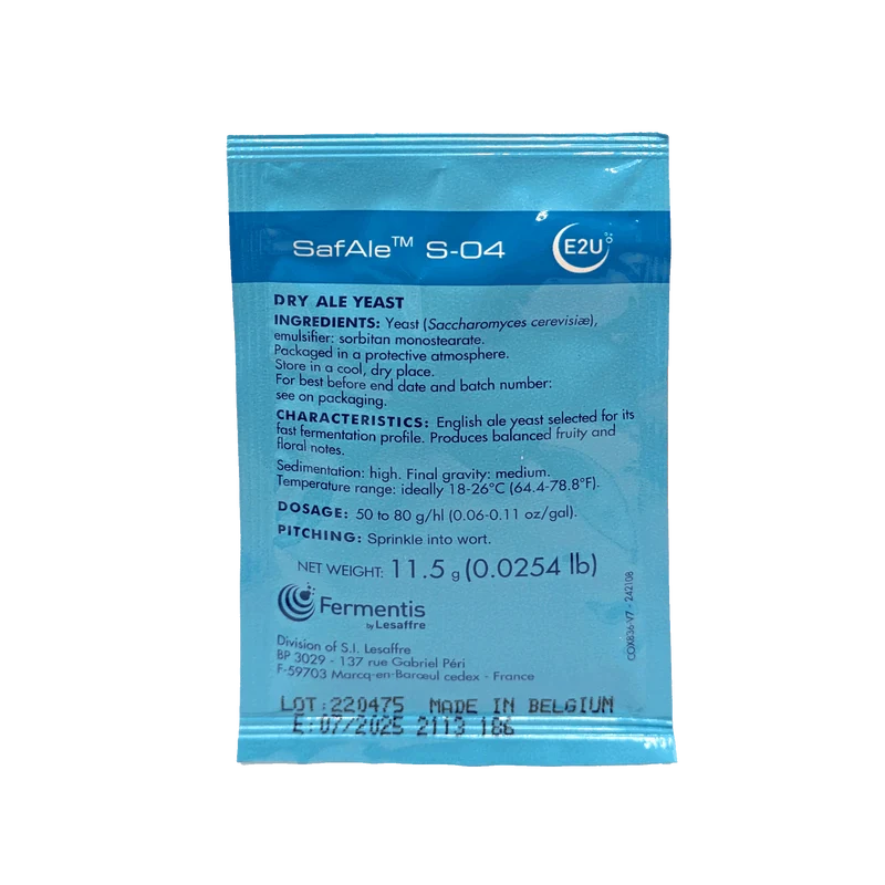 SafAle S-04 Fermentis - 11.5g