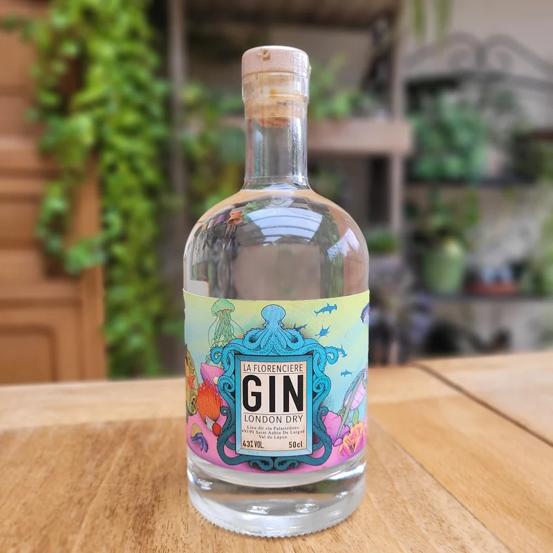 Gin London Dry - La Florencière - 50cl