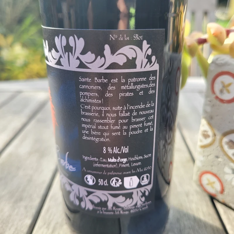 Sainte Barbe - Brasserie Ouroboros - 50cl