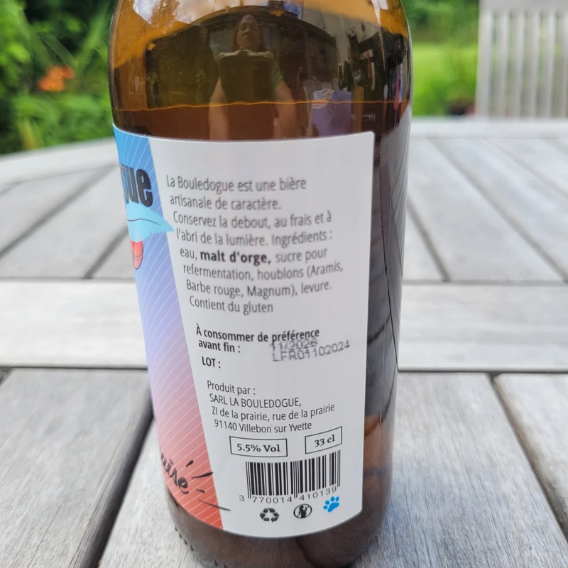 Lager Française - Brasserie la Bouledogue - 33cl