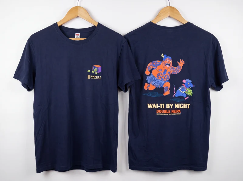 Tee shirt BAPBAP - Edition limitée WAI-TI BY NIGHT