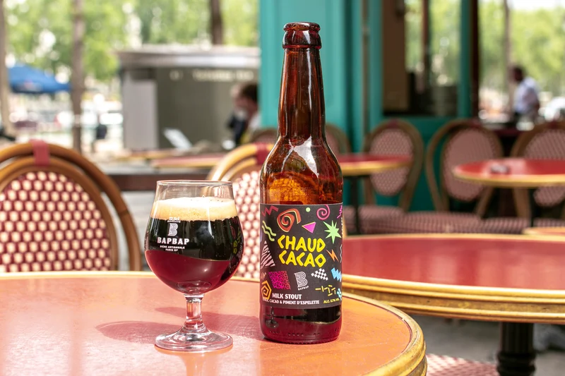 Chaud Cacao — Milk Stout cacao, fève de tonka & piment d'Espelette