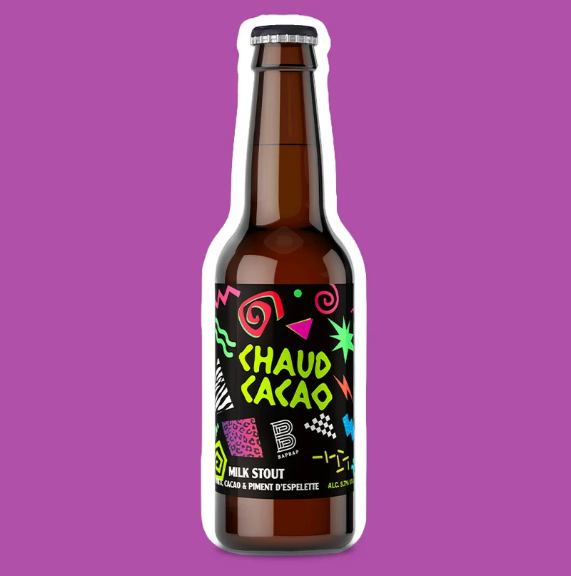 Chaud Cacao — Milk Stout cacao, fève de tonka & piment d'Espelette