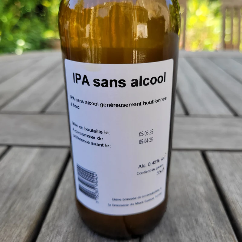 IPA Sans alcool - Brasserie du Mont-Salève - 33cl