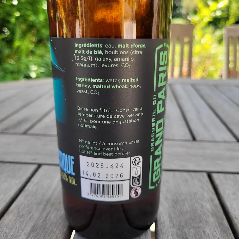 Citra Galactique - Brasserie du Grand Paris - 75cl