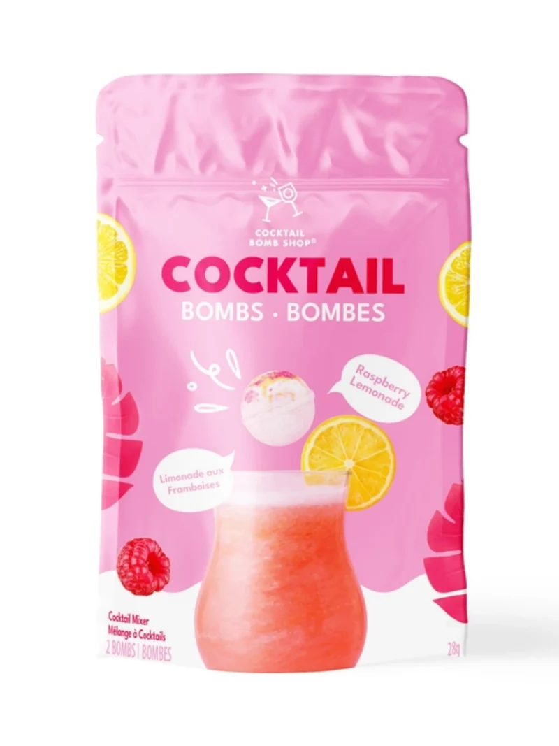 Bombe à cocktail | Limonade à la framboise