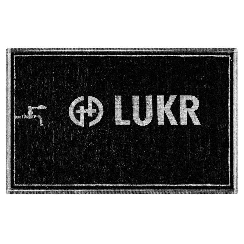 Serviette noire - 50 x 30 cm - Lukr