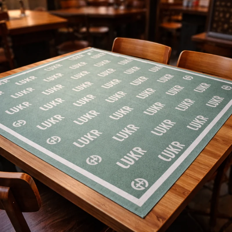 Nappe verte - 100 x 100 cm - Lukr