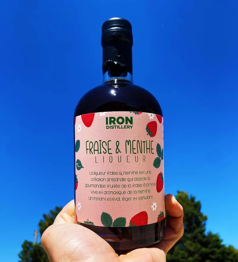 Liqueur Fraise & Menthe