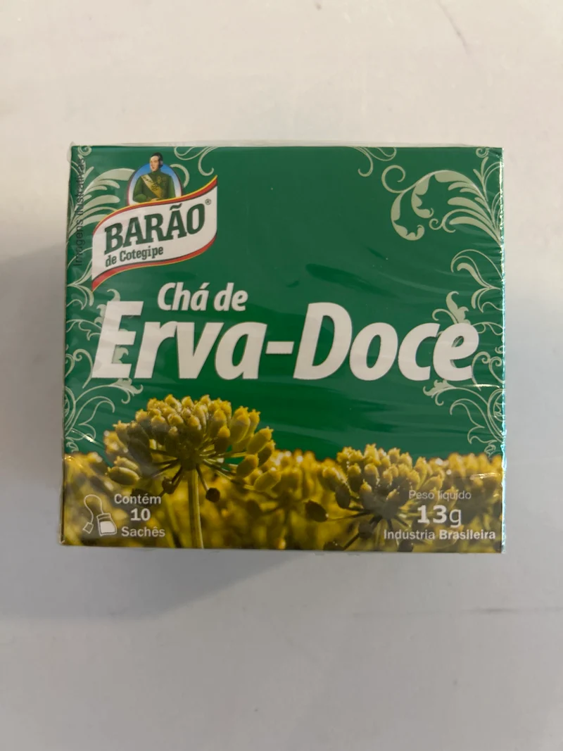 Combo - Chá de Erva-Doce - BARÃO - Contém 10 sachês - Compre 3 unidades e ganhe 10% de desconto