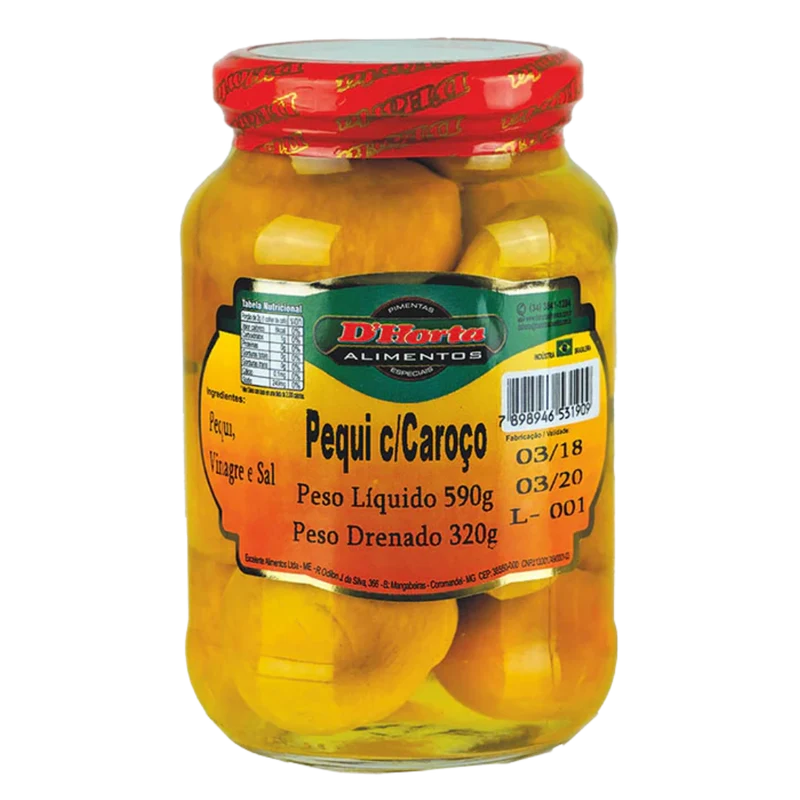 Pequi com Caroço - D HORTA - 590g