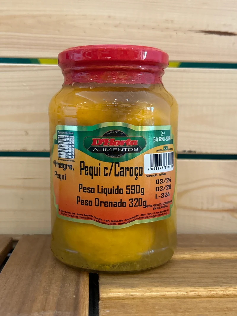 Pequi com Caroço - D HORTA - 590g