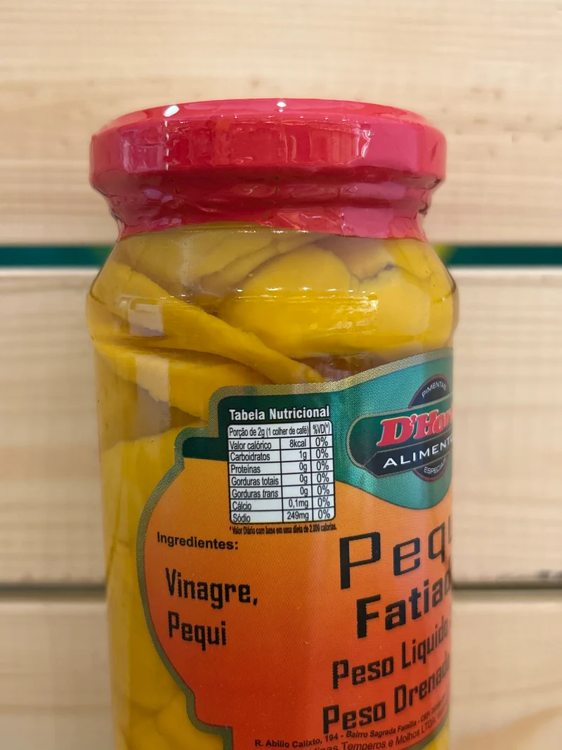Pequi Tranchée (Pequi Fatiado) - D HORTA - 310g