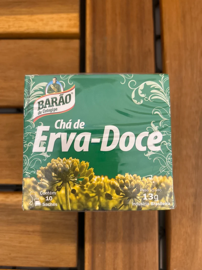 Tisane à l'Anis verte (Chá de Erva-Doce) - BARÃO - Contém 10 sachês