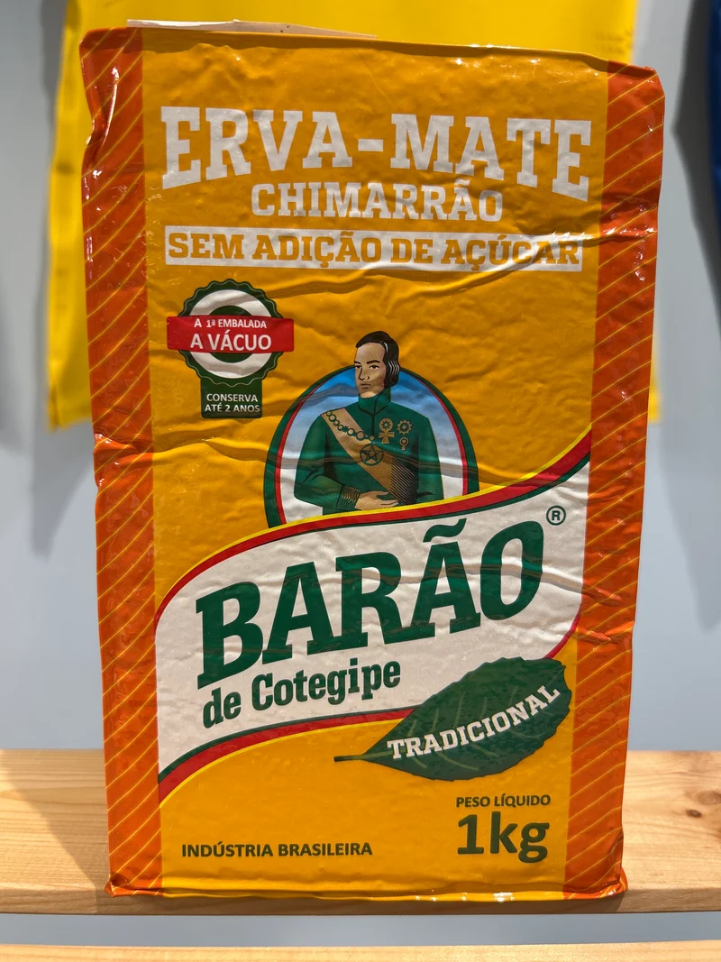 Combo - Erva Mate Chimarrão (Yerba Maté) - BARÃO - 1kg - Compre 3 unidades e ganhe 10% de desconto