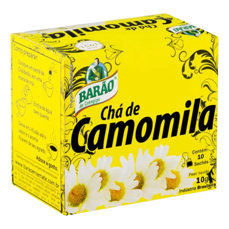 Tisane de Camomille (10 sachets) (Chá de Camomila 10 saches) BARÃO