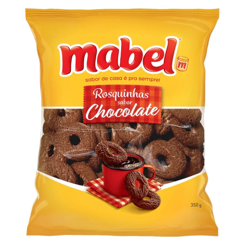 Biscuit saveur chocolat (Rosquinha de Chocolate) - MABEL - 300g - Promoção