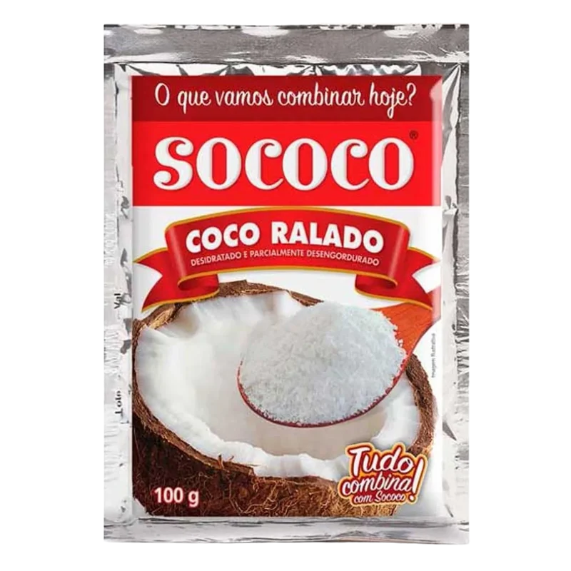 Noix de Coco Râpée (Coco Ralado ) - SOCOCO - 100g