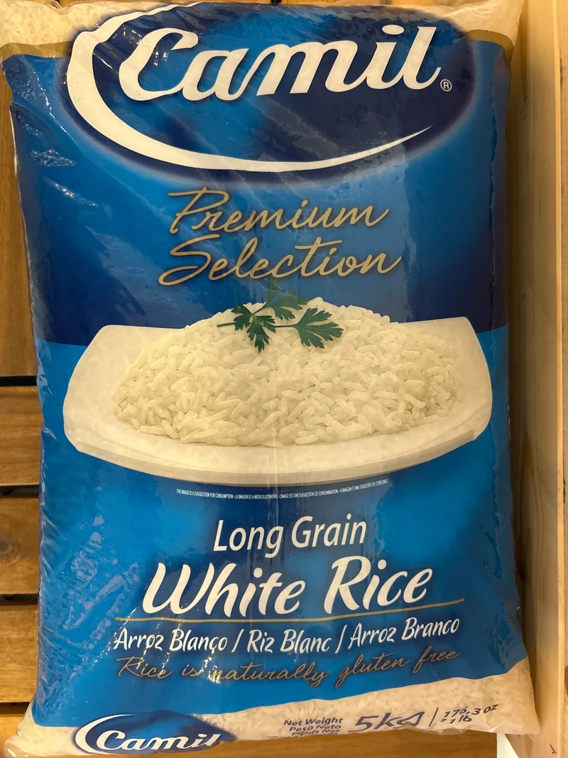 Riz blanc (Arroz Branco) - CAMIL - 5Kg