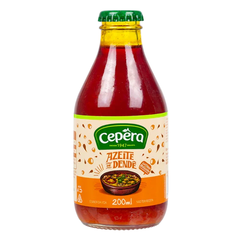Huile de Palme “Dendê” (Azeite de Dendê)- CEPÊRA - 200ml