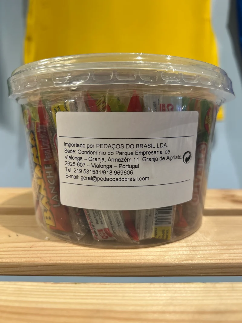 Doce de Banana Lanche (Bonbon Pâte de fruit à la banane en Boite ) - OLIVEIRA - 600g