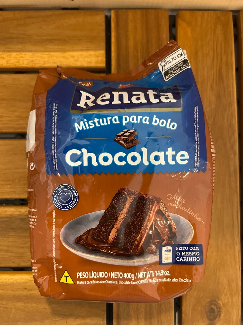 Préparation pour Gâteau au Chocolat (Mistura para Bolo de Chocolate) - RENATA - 400g