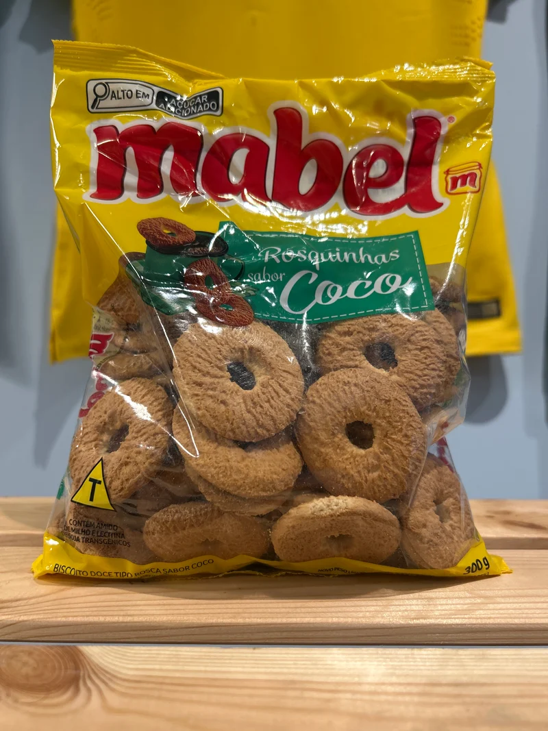 Biscuit saveur noix de coco (Rosquinha de Coco) - MABEL - 300g