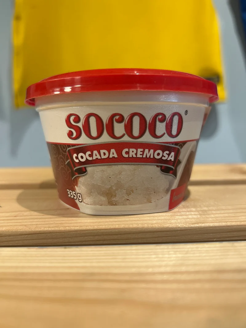 Dessert à la Noix de Coco (Cocada Branca Cremosa) - SOCOCO - 335g