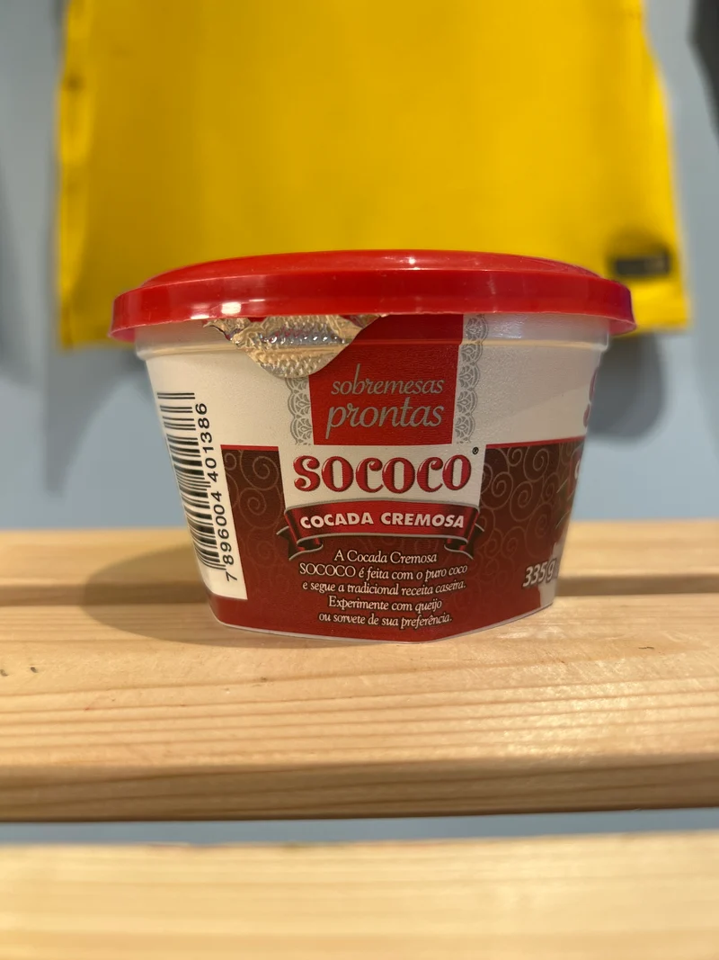 Dessert à la Noix de Coco (Cocada Branca Cremosa) - SOCOCO - 335g